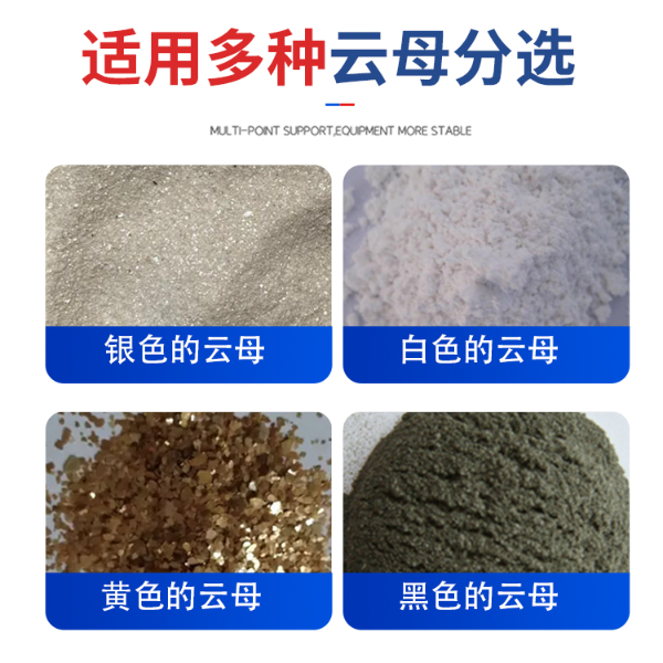 裸磁超強(qiáng)磁磁選機(jī)分選物料