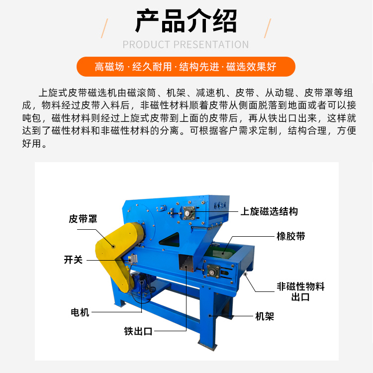 上旋式滾筒磁選機(jī)結(jié)構(gòu)圖